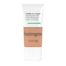 Neutrogena Clear Coverage Flawless Matte CC Cream, Warm Linen, 1 oz.. - $29.69