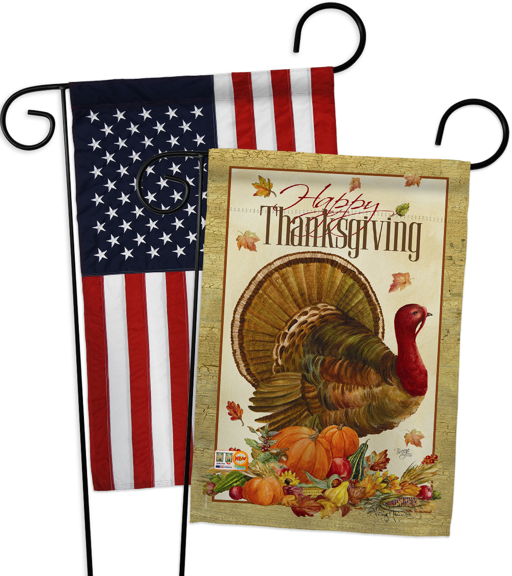 Thanksgiving Turkey - Impressions Decorative USA - Applique Garden ...