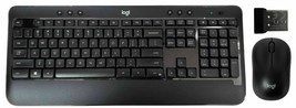 Logitech Advanced Wireless K540e Keyboard & M185 Mouse & USB Receiver 920-008701 - $29.99