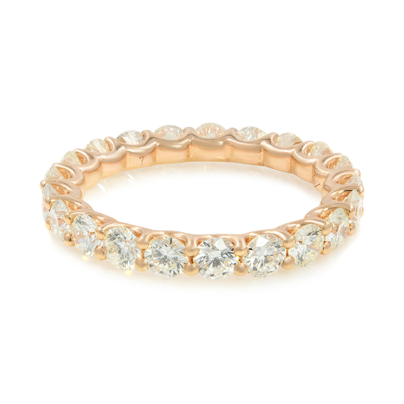 U Shape Eternity Band Images