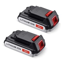2 Pack Lbxr20 Battery 3600Mah Replace For 20V Battery Max Lithium Lb20 - $60.99