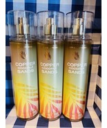 Bath &amp; Body Works COPPER COCONUT SANDS Fine Fragrance Mist X 3 New - $27.67