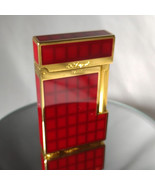 RARE VINTAGE ST DUPONT GATSBY VERTIGO LAQUE DE CHINE GOLD PLATED LIGHTER - $775.00