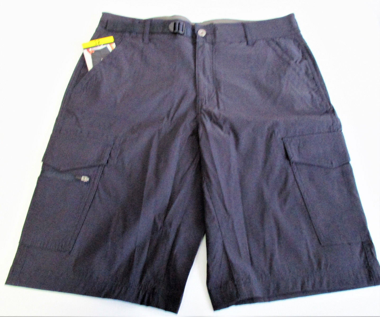BC Clothing Expedition Men's Stretch Cargo Short Color Navy Size 32