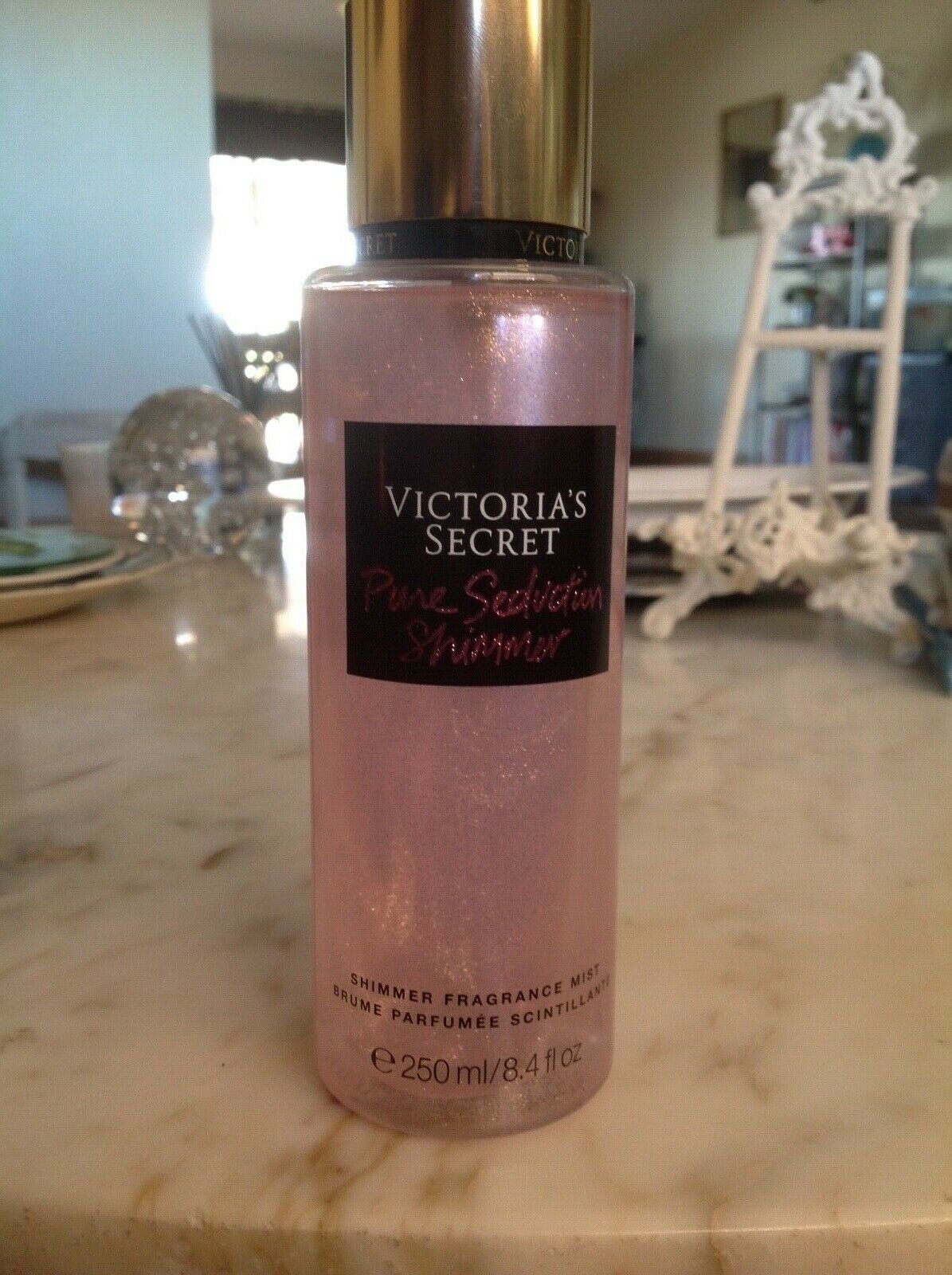 Victorias Secret Pure Seduction Shimmer Fragrance Mist Body Spray 84 Oz New Body Sprays And Mists 8268