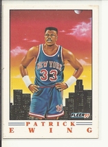 (SC-376) 1991 Fleer Illustrated Basketball Card #4 of 6: Patrick Ewing - $1.25
