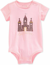 First Impressions Baby Girls' Short-Sleeve Castle Bodysuit, Size 24 Months - $9.91