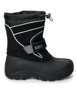 Totes waterproof suede todd insulated snow boots nwt boys size 13 or 1 y... - $41.58
