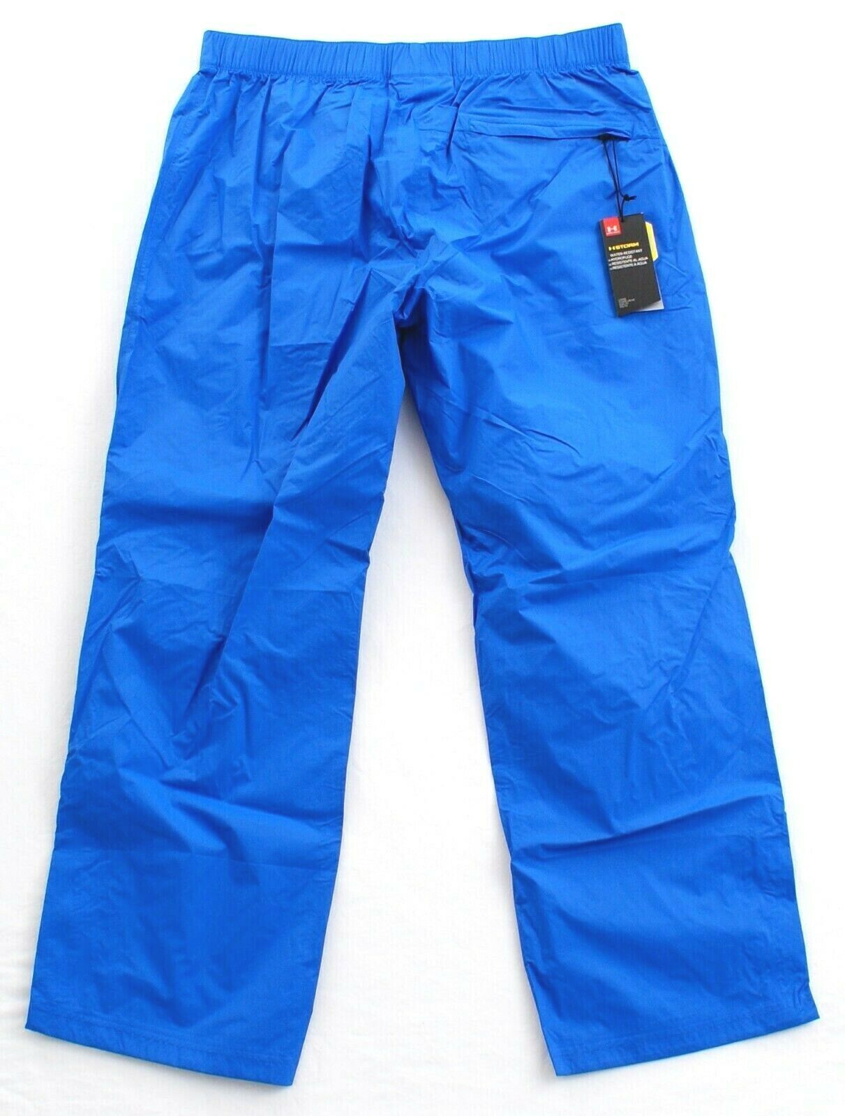 Under Armour Blue UA Storm Ace Rain Pants Men's NWT - Pants