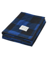 Woolrich Rough Rider Iconic Buffalo Luxury Throw Blanket (50&quot;x60&quot;) Blue ... - $349.99