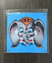 12" Disney Dumbo elephant DX oil gas retro repro USA STEEL plate display ad Sign - $69.30