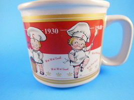 Campbell&#39;s Soup 1910-40 design Mug Bowl Cup 2001 Houston Harvest Gift Pr... - $7.91