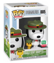Funko Pop Beagle Scout Snoopy with Woodstock #885 Funko Shop Limited Edition image 1