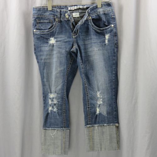 hydraulic jeans capris