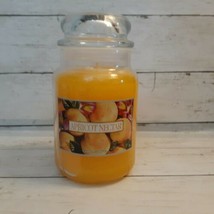 New Yankee Candle Apricot Nectar ~ 14.5 Oz Jar Housewarmer Candle Rare Htf - $49.99