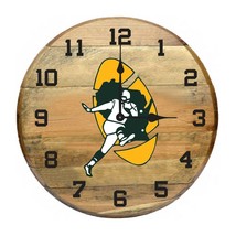 Green Bay Packers Historical Authentic Oak Barrel 21" Clock - $273.42