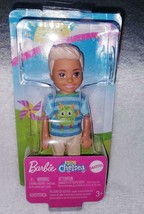 Barbie Club Chelsea Blonde Boy Doll in Monster Shirt 5&quot;H New - $12.88