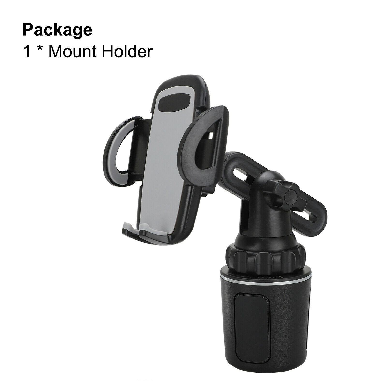 Adjustable Cup Holder Car Mount for iPhone Cell Phone Universal Cup