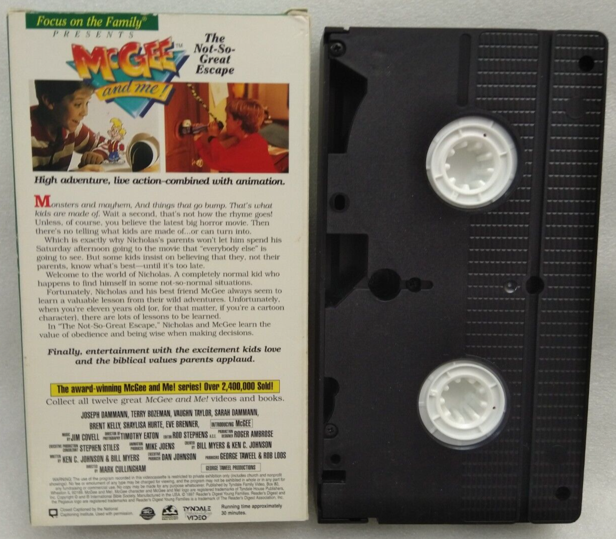 VHS McGee And Me - The Not So Great Escape - Making Right Choices (VHS ...