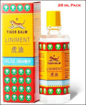 Tiger Balm Liniment Oil Herbal Pain Relief Thai Massage Arthritis - (28 ml) - $44.99