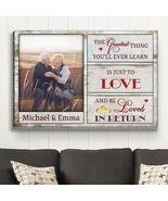 Love And Be Loved - Personalized Custom Photo Canvas - $49.99+