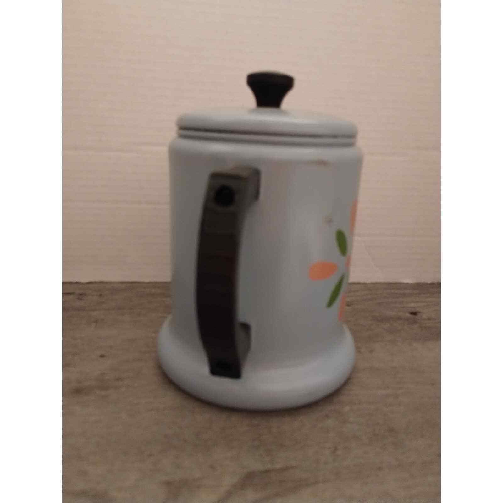 Hand Painted Folk Art West Bend Aluminum Co Kwik Drip Coffee Maker