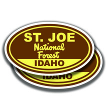 St. Joe National Forest Decal 2 Stickers Idaho Bogo Car Window - $3.95+