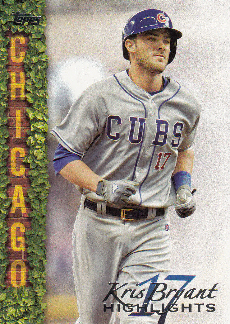 Kris Bryant 2018 Topps Series 1 Highlights Card #KB-16 - Baseball Cards