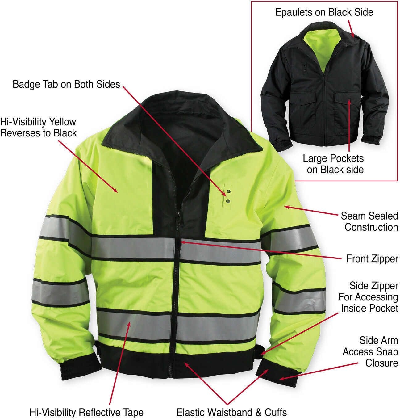 high visual jacket