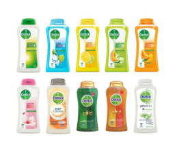 3x Dettol Anti-Bacterial Body Wash Shower Gel 250ml Express Shipping Dhl To Usa - $49.90