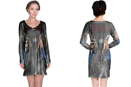 Long Sleeve Nightdress  royal blood - $22.99+