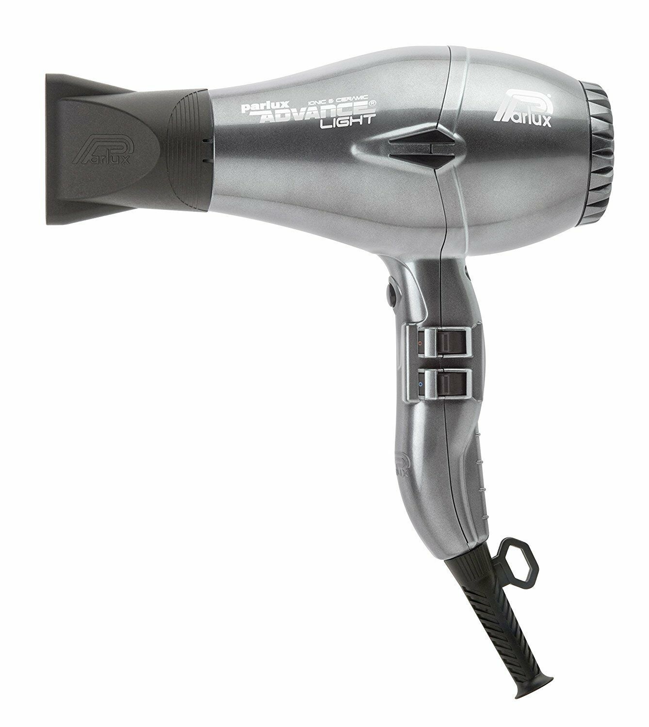 Parlux advance light grey hair dryer ionic professional 2200w 3 metres cable