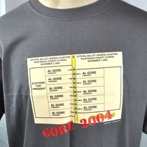 Al Gore 2004 Presidential Election Florida Ballot Novelty T-shirt XL Fantasy NOS - $23.17