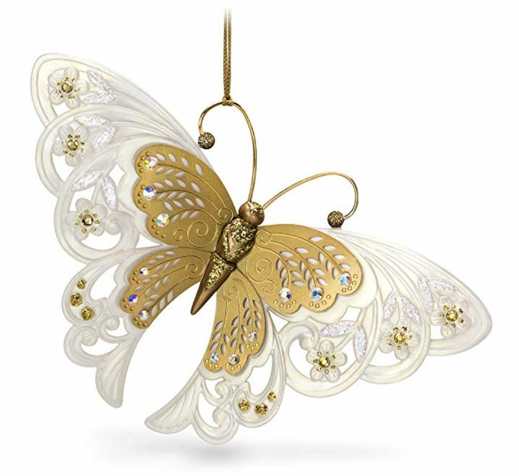 Hallmark Brilliant Butterflies Series 2nd Keepsake Ornament 2018