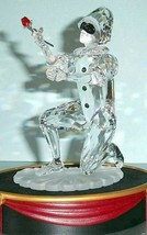 Swarovski Masquerade Harlequin Crystal Figurine 2001 Plus Plaque &amp; Stand... - $158.00