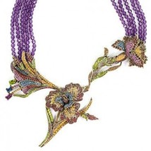 $450 Heidi Daus "Floral Artistry" 5-Strand Beaded Necklace - $219.95
