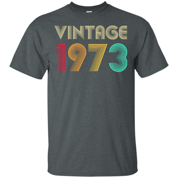 46th Birthday Gift Idea Vintage 1973 T-shirt - T-Shirts, Tank Tops
