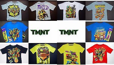 TEENAGE MUTANT NINJA TURTLES Cotton Comfort Tees T-shirt Boys Sz 4, 5/6 or 7