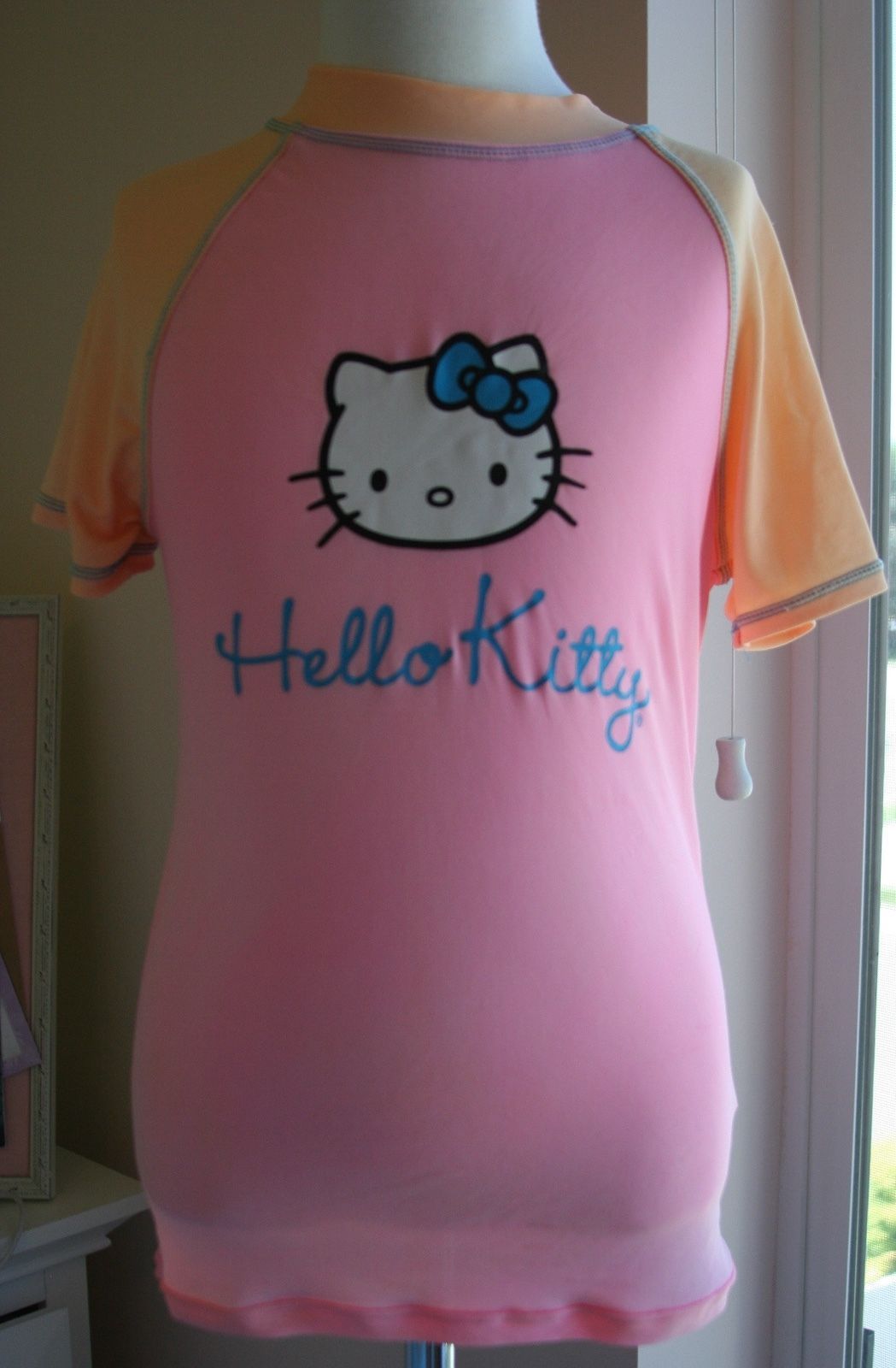 HELLO KITTY SURF SHIRT Girls Size 6 swimsuit and 50 similar items