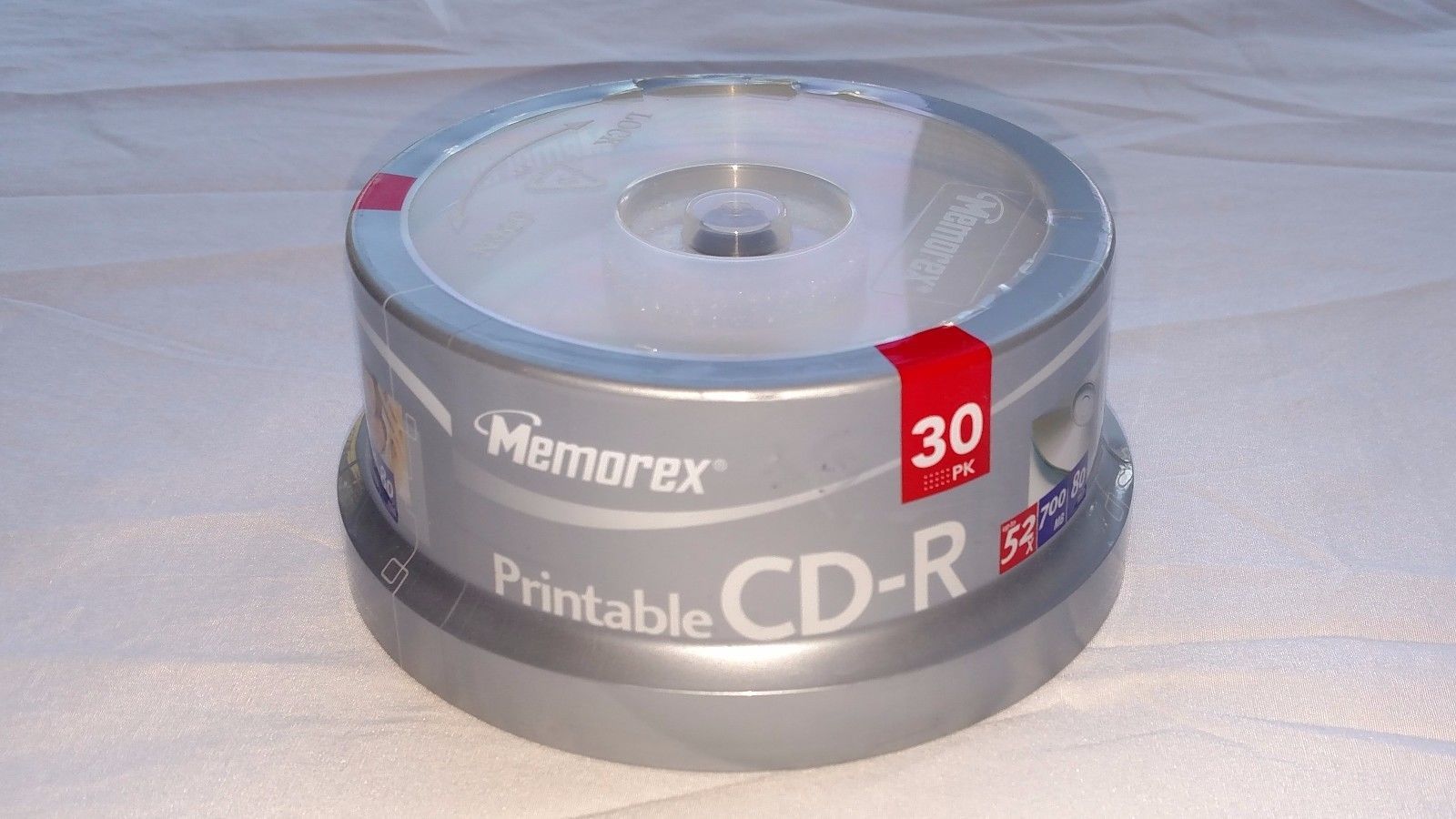 Clean Memorex 52X Printable 700MB CD-R and 29 related merchandise photo relating to Printable Cds titled Fresh Memorex 52X Printable 700MB CD-R and 29 identical products and solutions