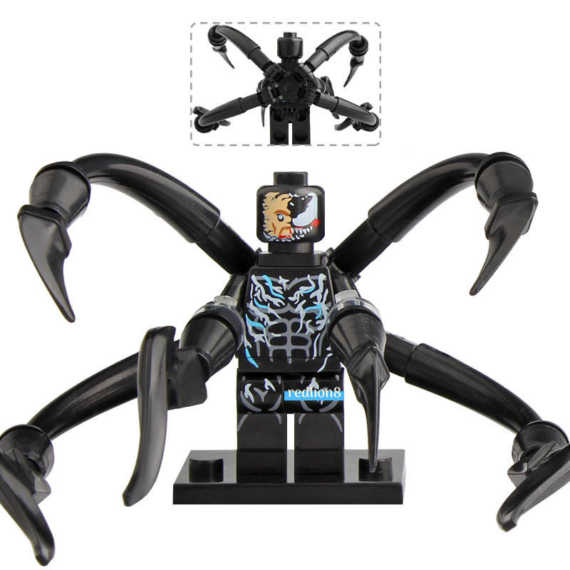 Venom (Eddie Brock) Marvel Super Heroes Lego Compatible Minifigure ...