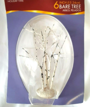 New in the Package Holiday Time 6 inch Bare Tree Christmas Village Figurine - $10.62