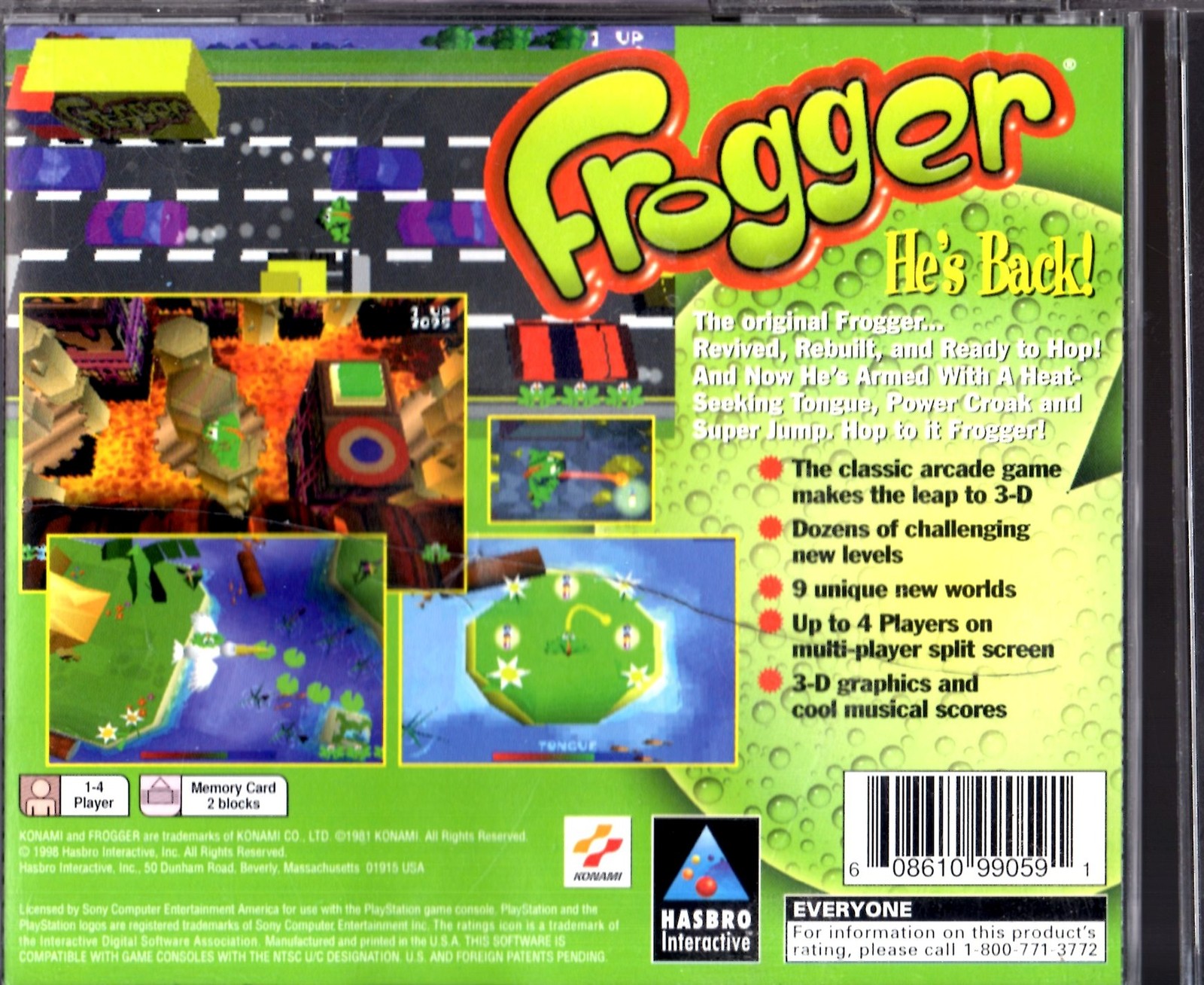 Playstation Frogger Video Games