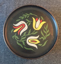 Vintage 50s Guildcraft floral tin