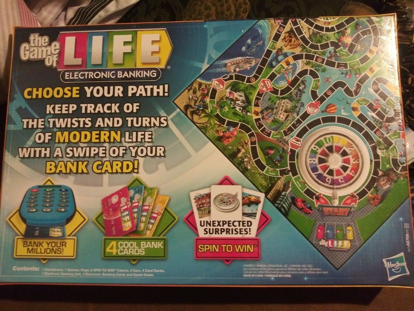 the game of life electronic banking target