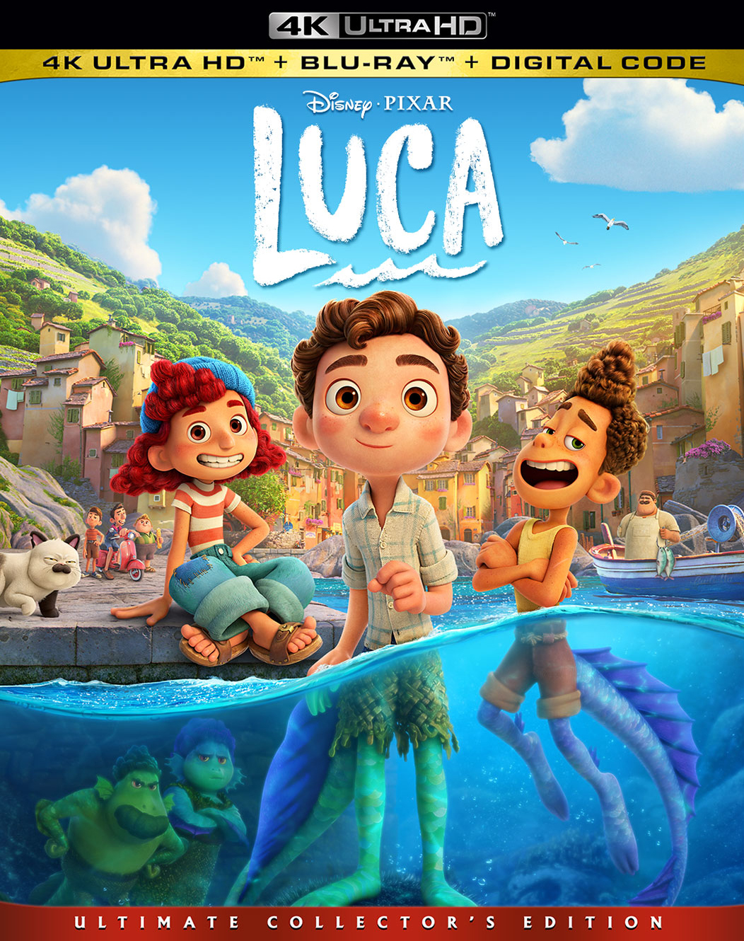 Luca [Includes Copy] [4K Ultra Hd Blu-Ray/Blu-Ray]