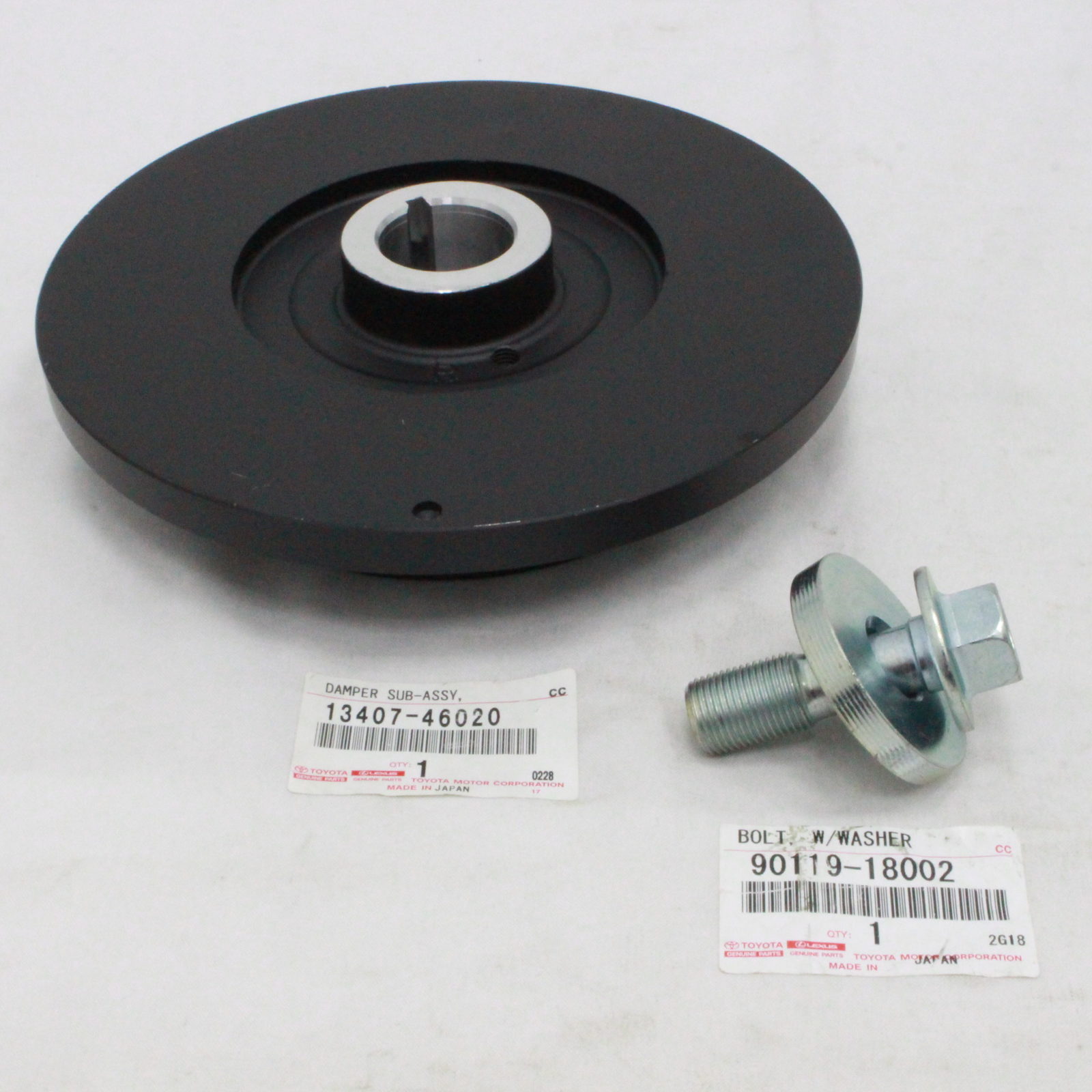 Toyota Supra IS300 GS300 2JZGTE Crankshaft Damper Harmonic Balancer Pulley OEM Car & Truck