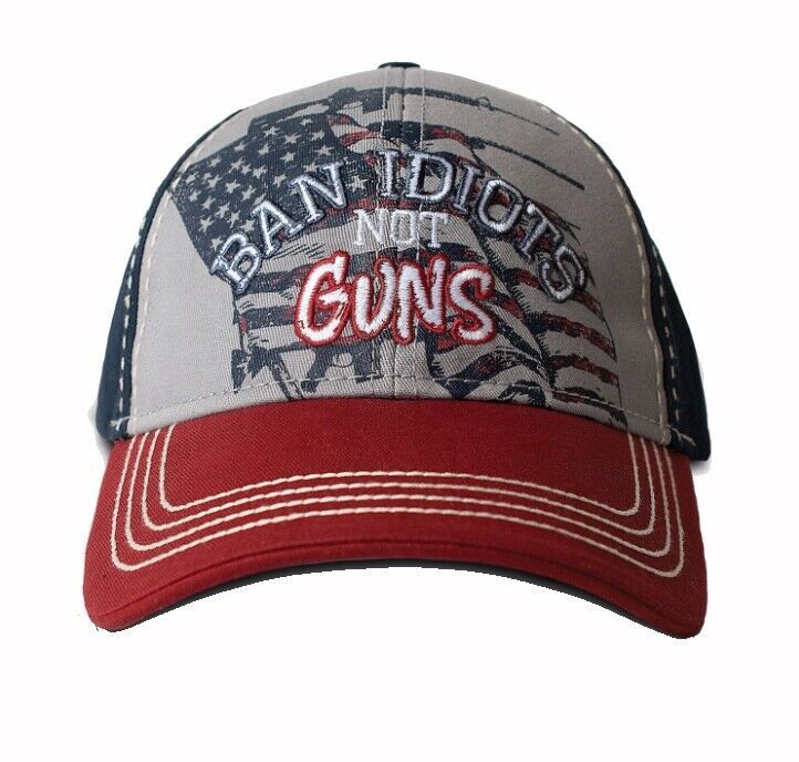 Ban Idiots Not Guns Buck Wear Cap Hat Buck Wear - NEW FAST SHIP