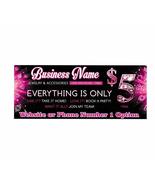 Customize Jewelry Consultant Banner -30&quot;x72&quot; (9 oz. Wrinkle Free) Fabric... - $42.13