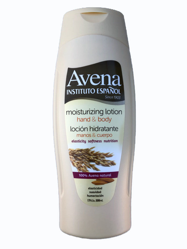 AVENA Oat Moisturizing Milk Hand & Body Lotion Instituto Espanol Combo
